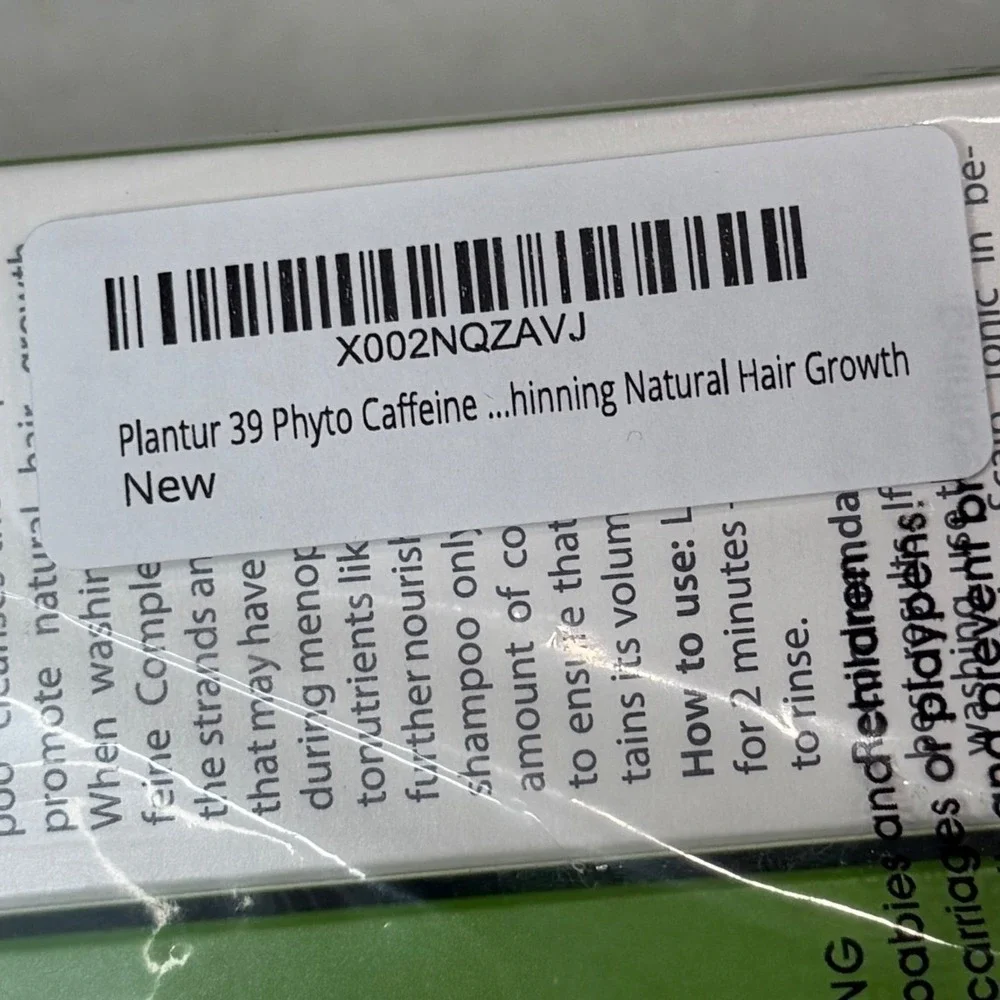 Plantur 39 Phyto-Caffeine Made For You 3-Step System‎ for Fine Brittle Hair NEW